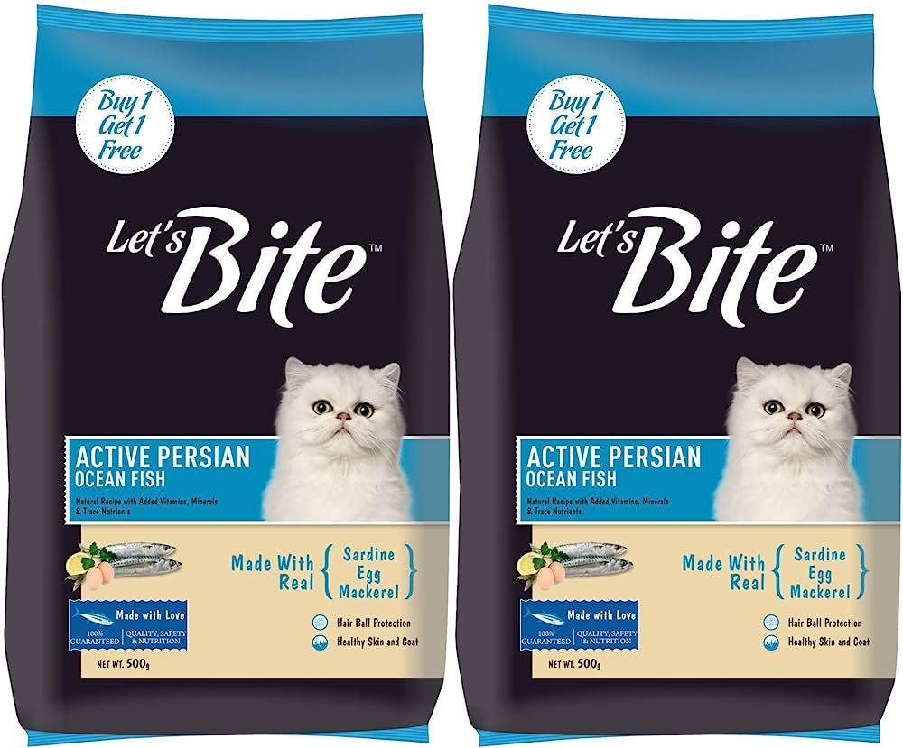 Let's Bite Active Persian Adult dry cat food